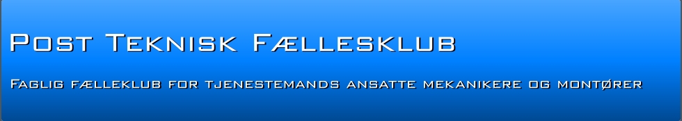 Post Teknisk F�llesklub